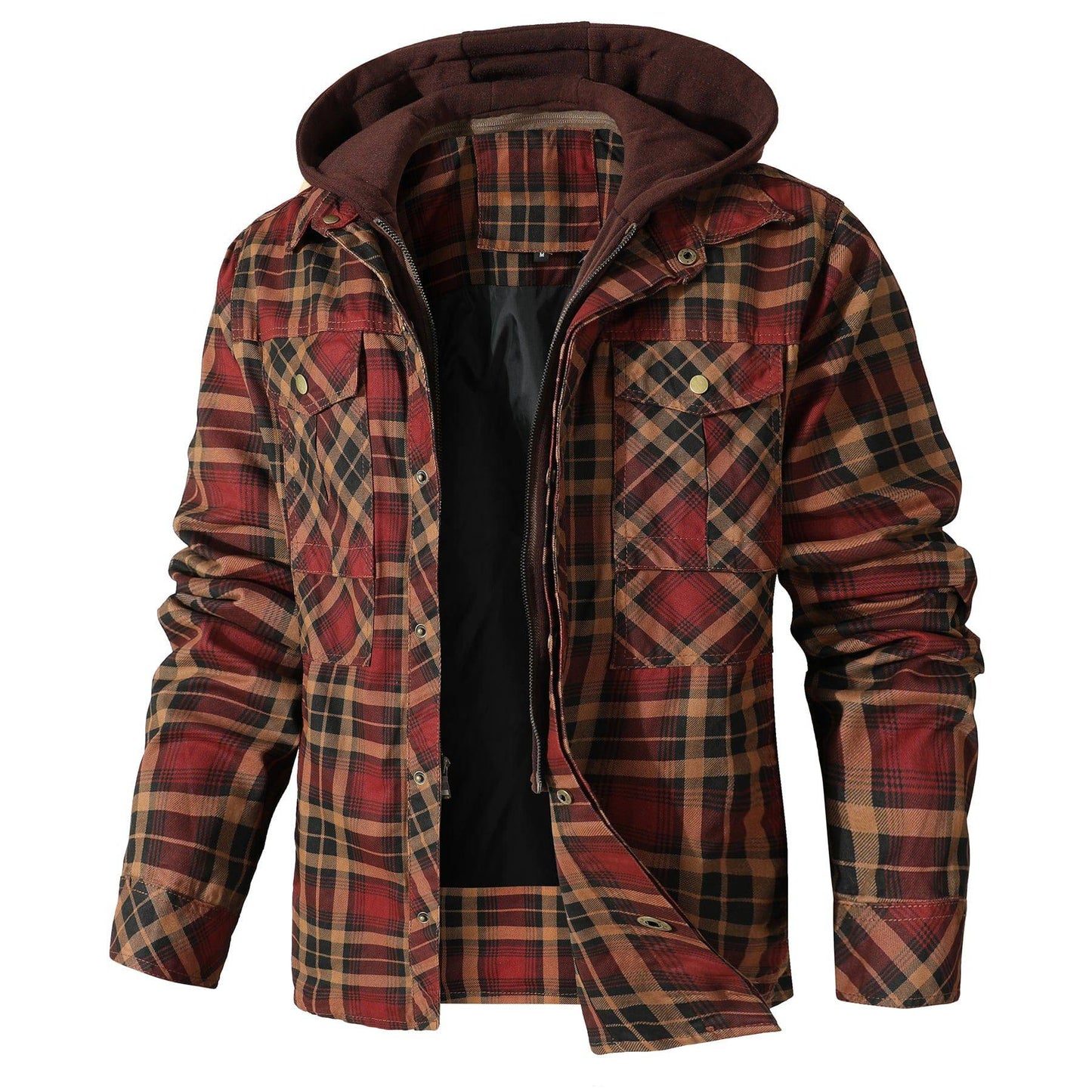 TrailGuard Hooded Flannel Jacket