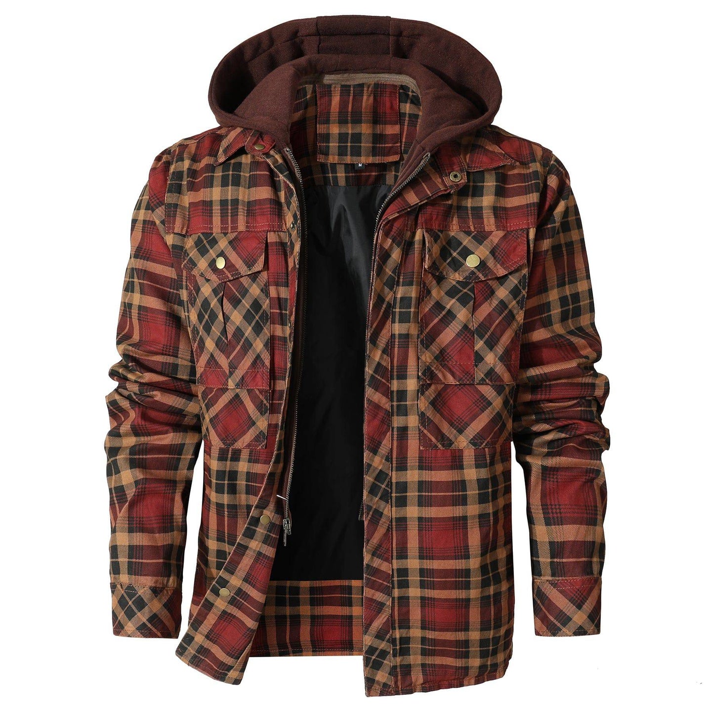 TrailGuard Hooded Flannel Jacket