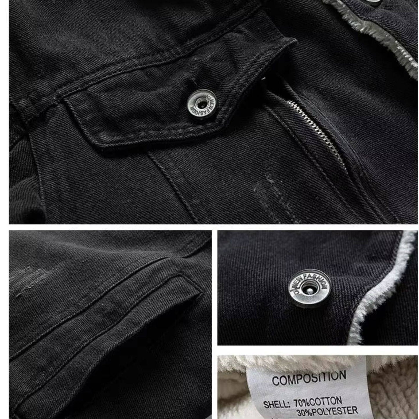Sierra Fleece Denim Jacket