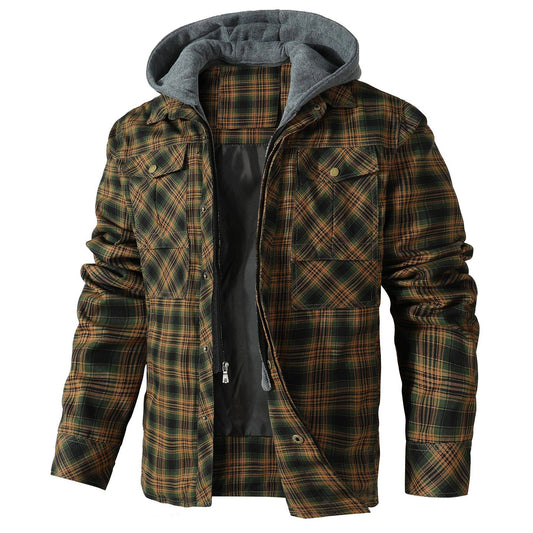 TrailGuard Hooded Flannel Jacket
