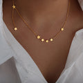 Dainty Gold Star Necklace